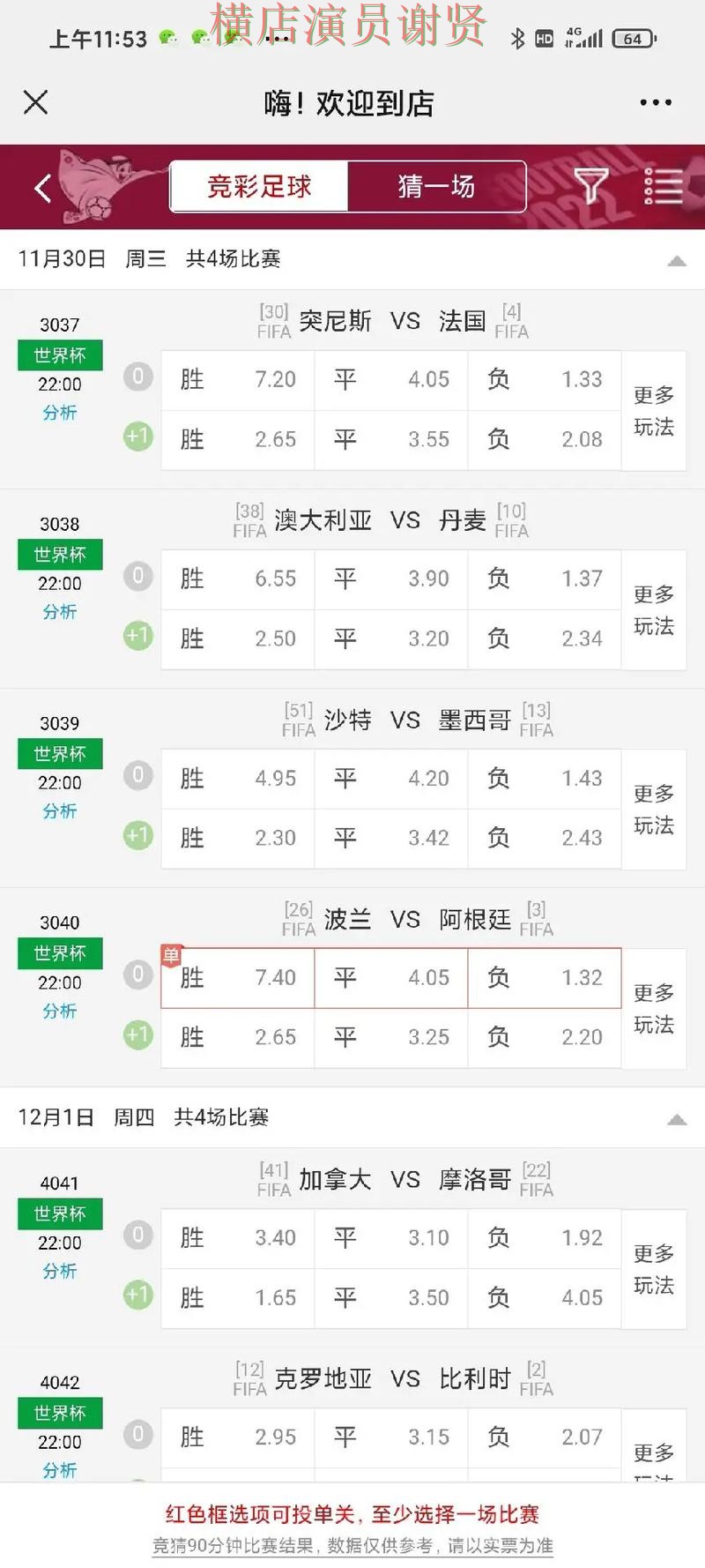 世界杯赔率赛事数据分析与预测参考